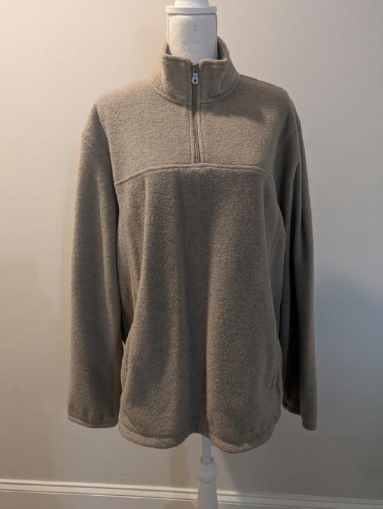 croft & barrow Other - Men's Croft & Barrow Arctic Fleece 1/4 Quarter Zip Pullover Sweater Size Large